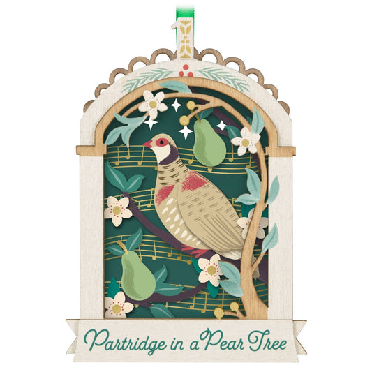 Twelve Days of Christmas Papercraft 2024 Keepsake Ornament