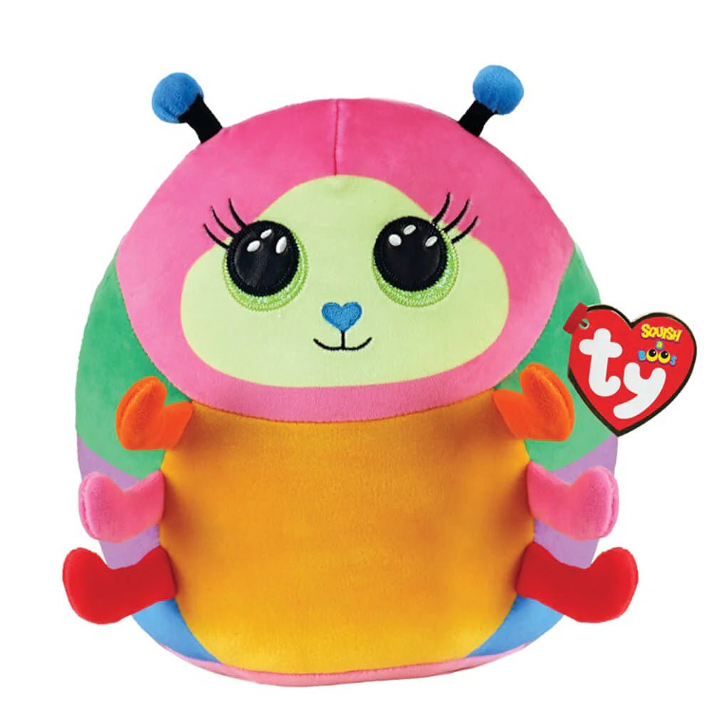 Ty Squish a Boo Caterpillar Nessa - Medium: 10 inches