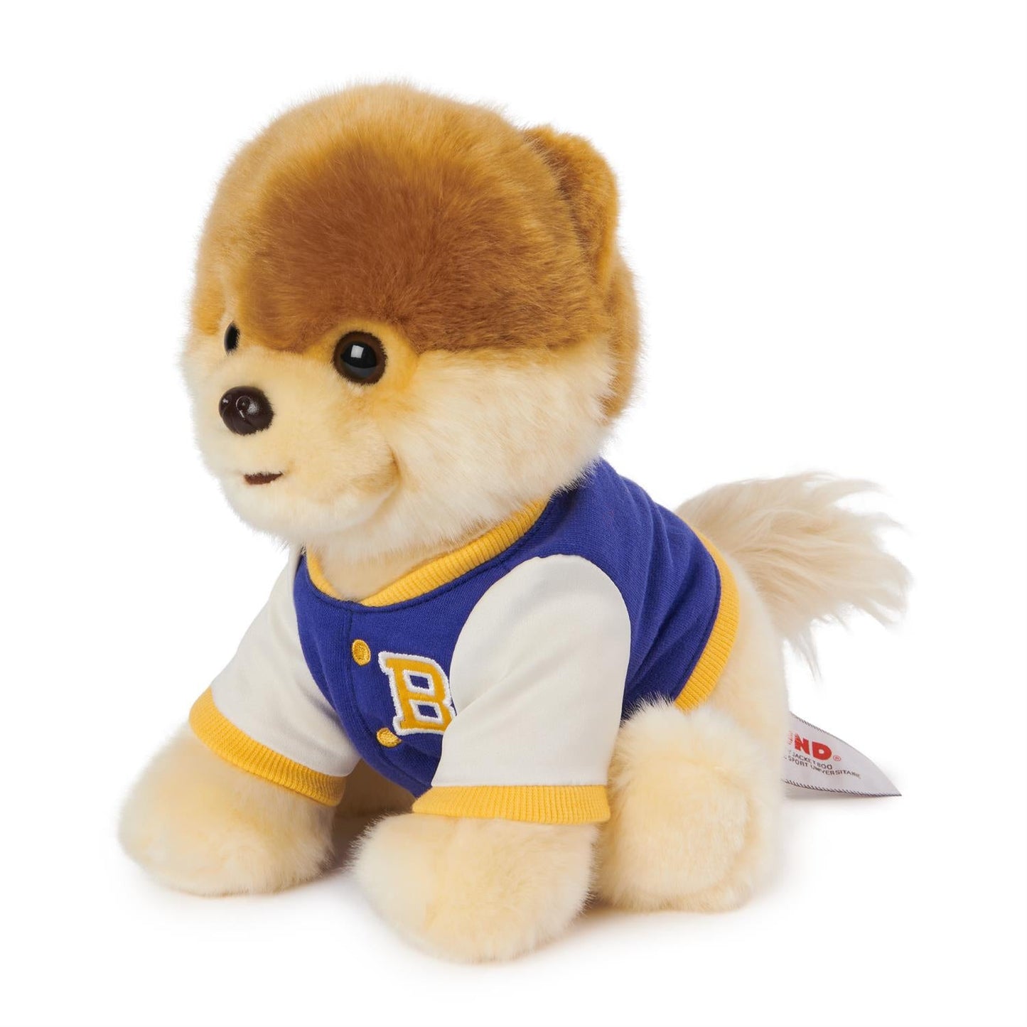 Varsity Jacket Boo Stuffed Animal Plush, 9"