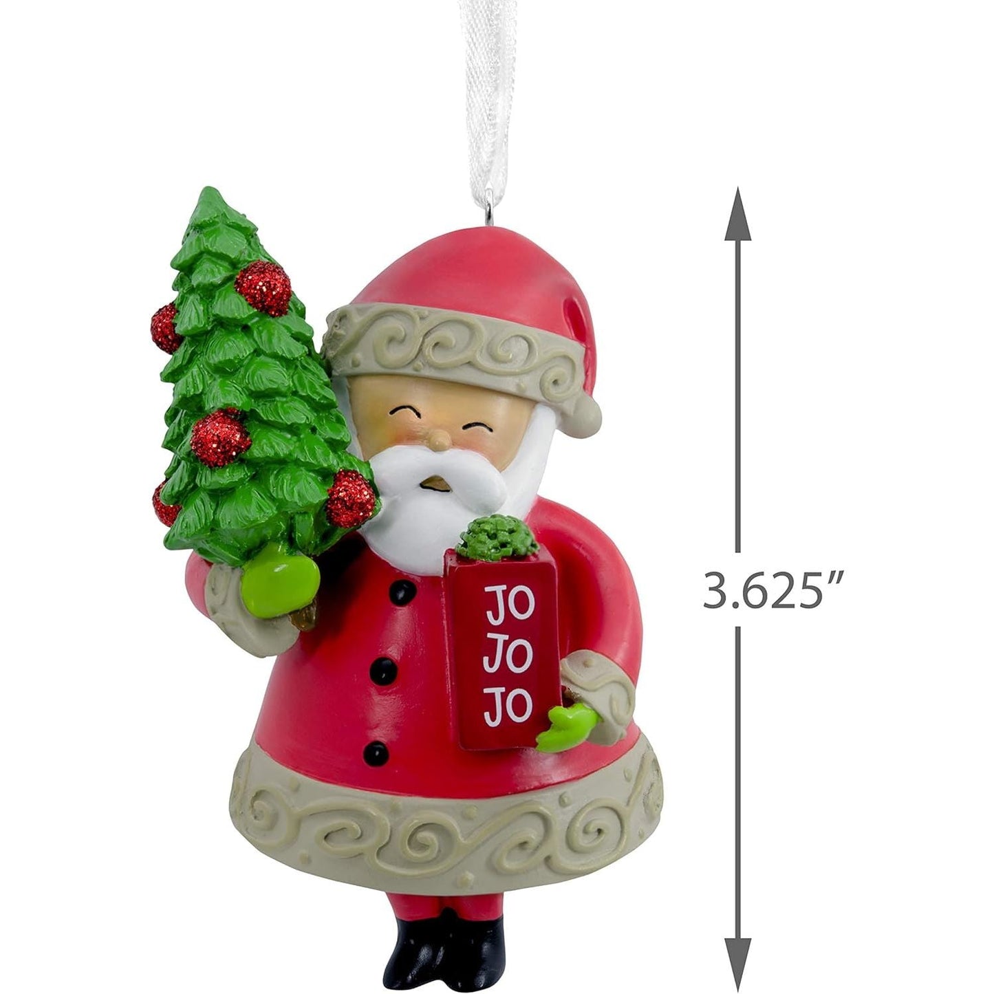 VIDA Santa With Tree Hallmark Ornament
