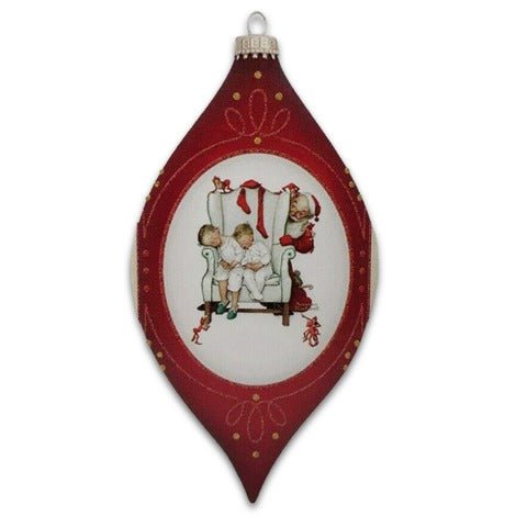 Waiting for Santa Norman Rockwell Special Edition 2008 Keepsake Ornament