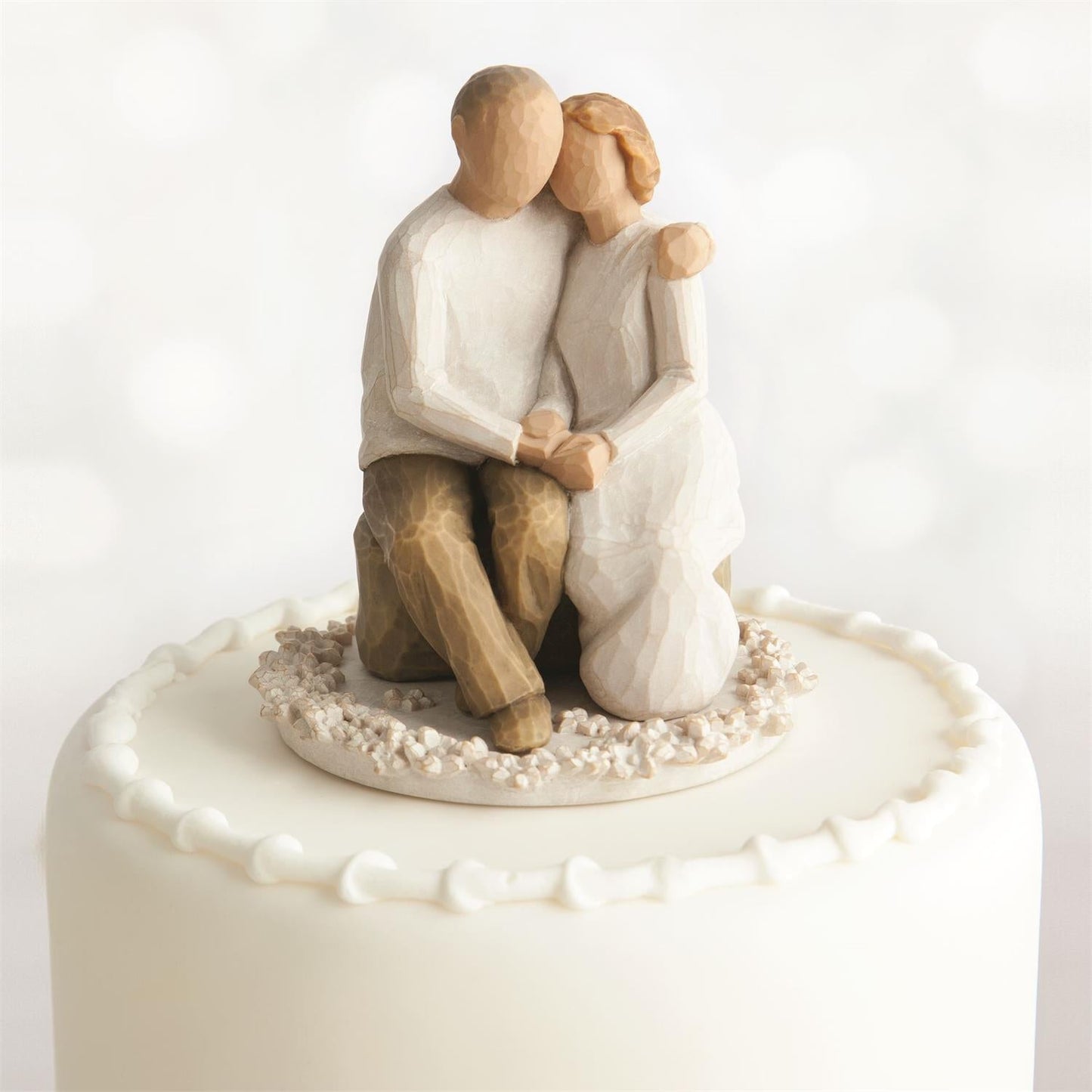 Willow Tree Anniversary Cake Topper