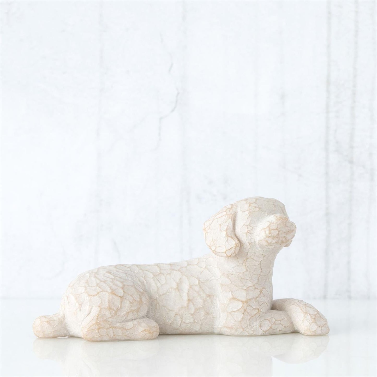 Willow Tree Love My Dog (small, lying down) Figure