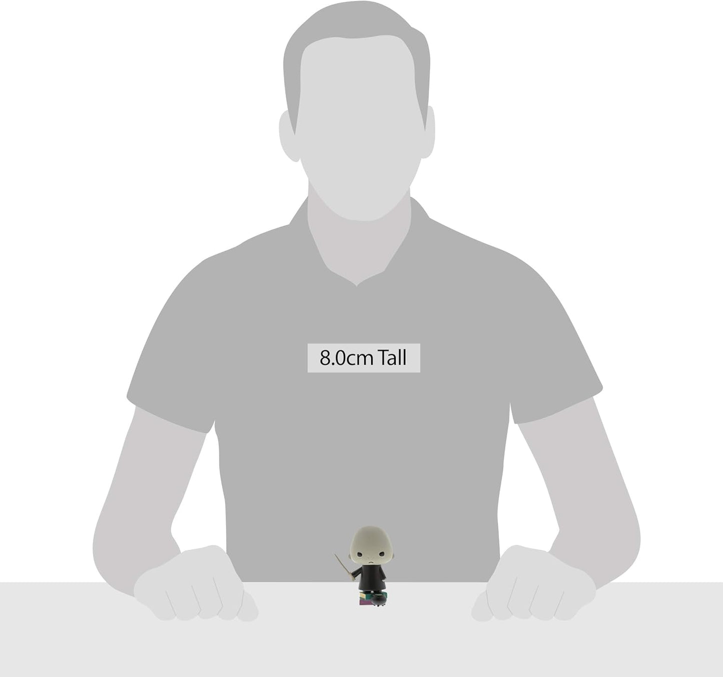 Wizarding World of Harry Potter Little Charms Collection Series 2 Voldemort Figurine, 3.23 Inch