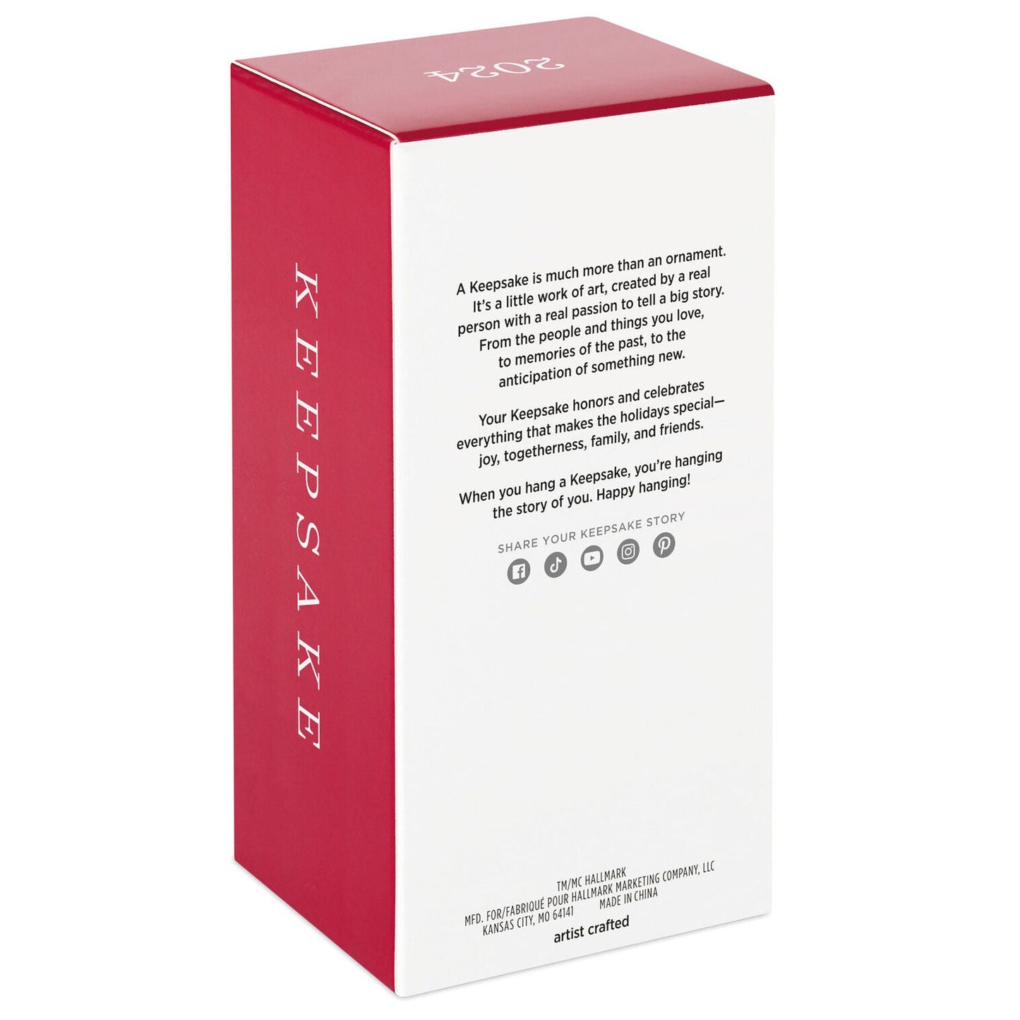 WWE Hulk Hogan, 2024 Keepsake Ornament