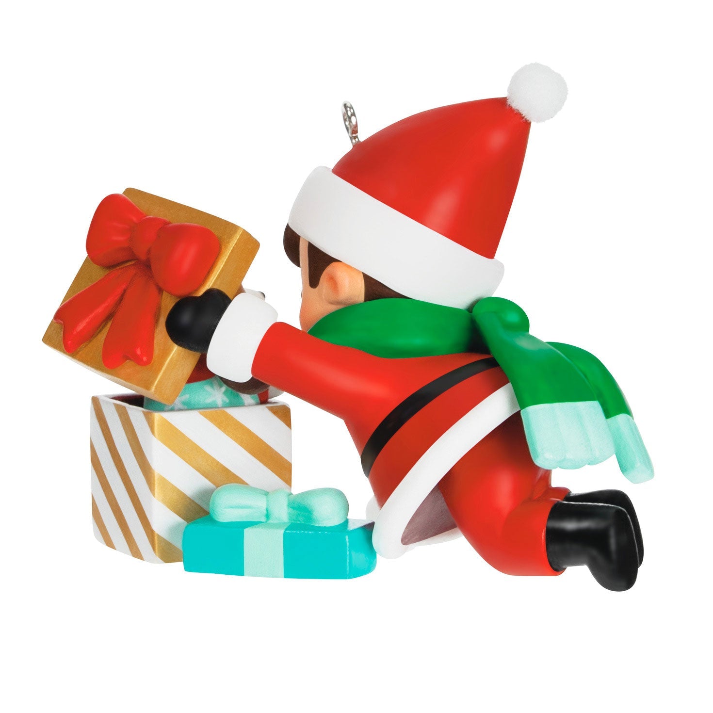 Young Santa #3 2024 Keepsake Ornament