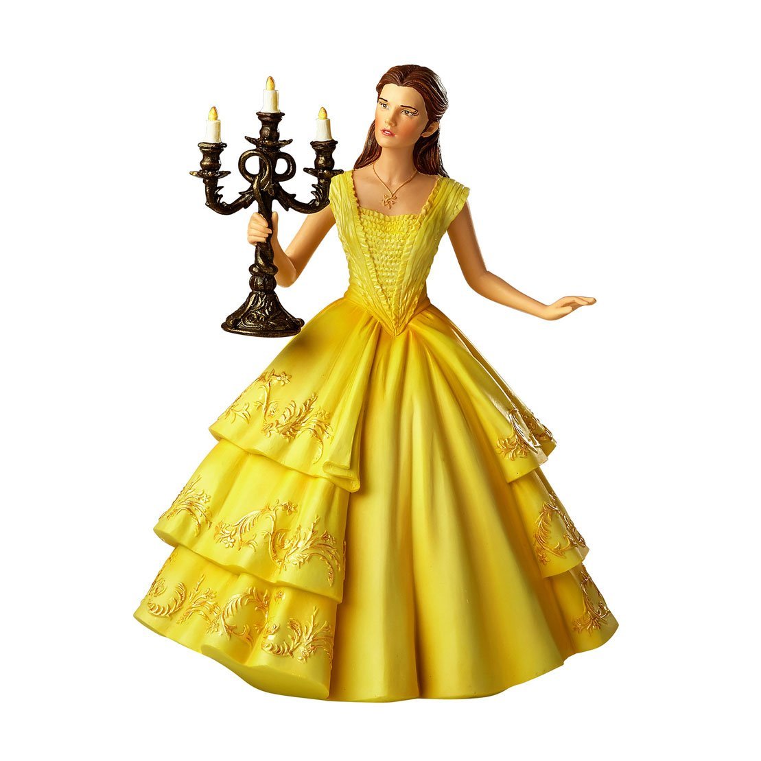 Enesco Disney Showcase Live Action Belle with C