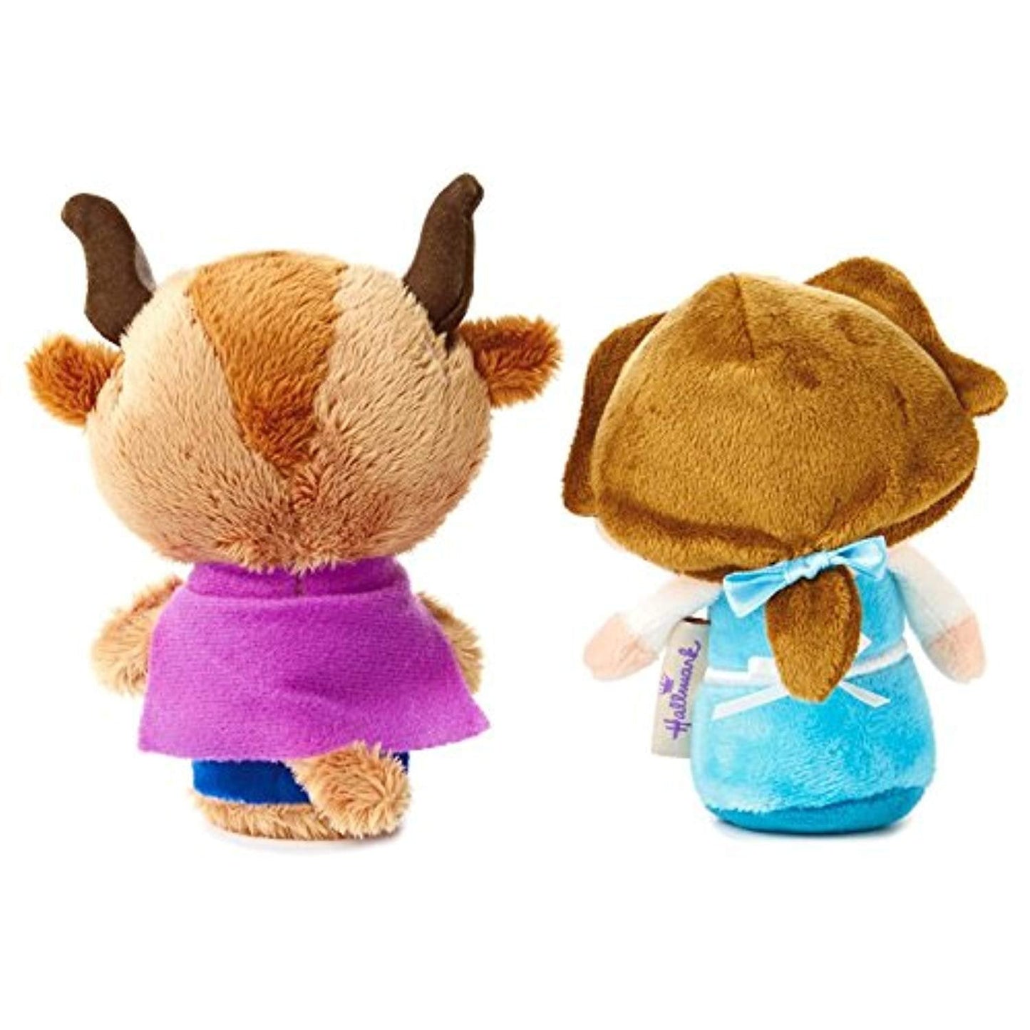 Hallmark itty bittys Disney Beauty and the Beast 25th Anniversary Plush Stuffed Animal Set