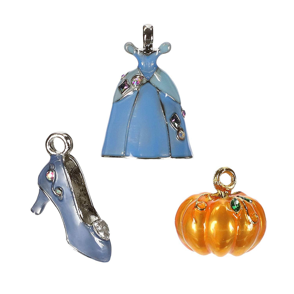 Hallmark Keepsake Christmas Ornament 2019 Disney Cinderella Having a Ball Set of 4,
