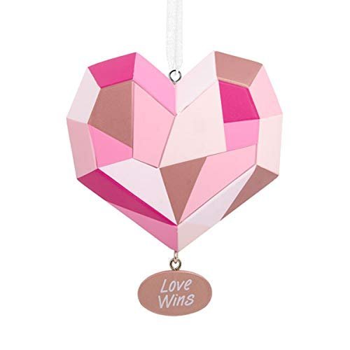 Hallmark Love Wins Heart Tree Trimmer Ornament