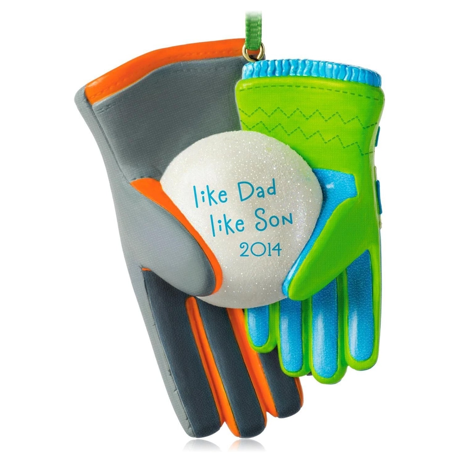 Hallmark QGO1126 Like Dad, Like Son - 2014 Keepsake Ornament