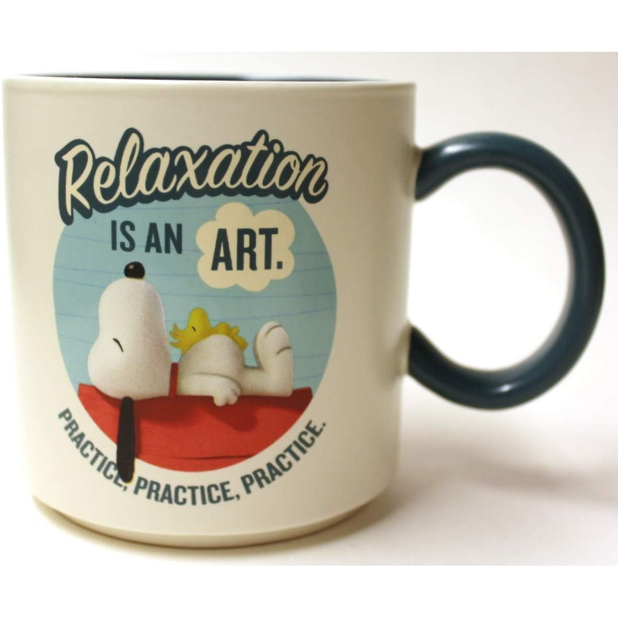 Hallmark "Relaxation Is an Art" Peanuts Movie Mug