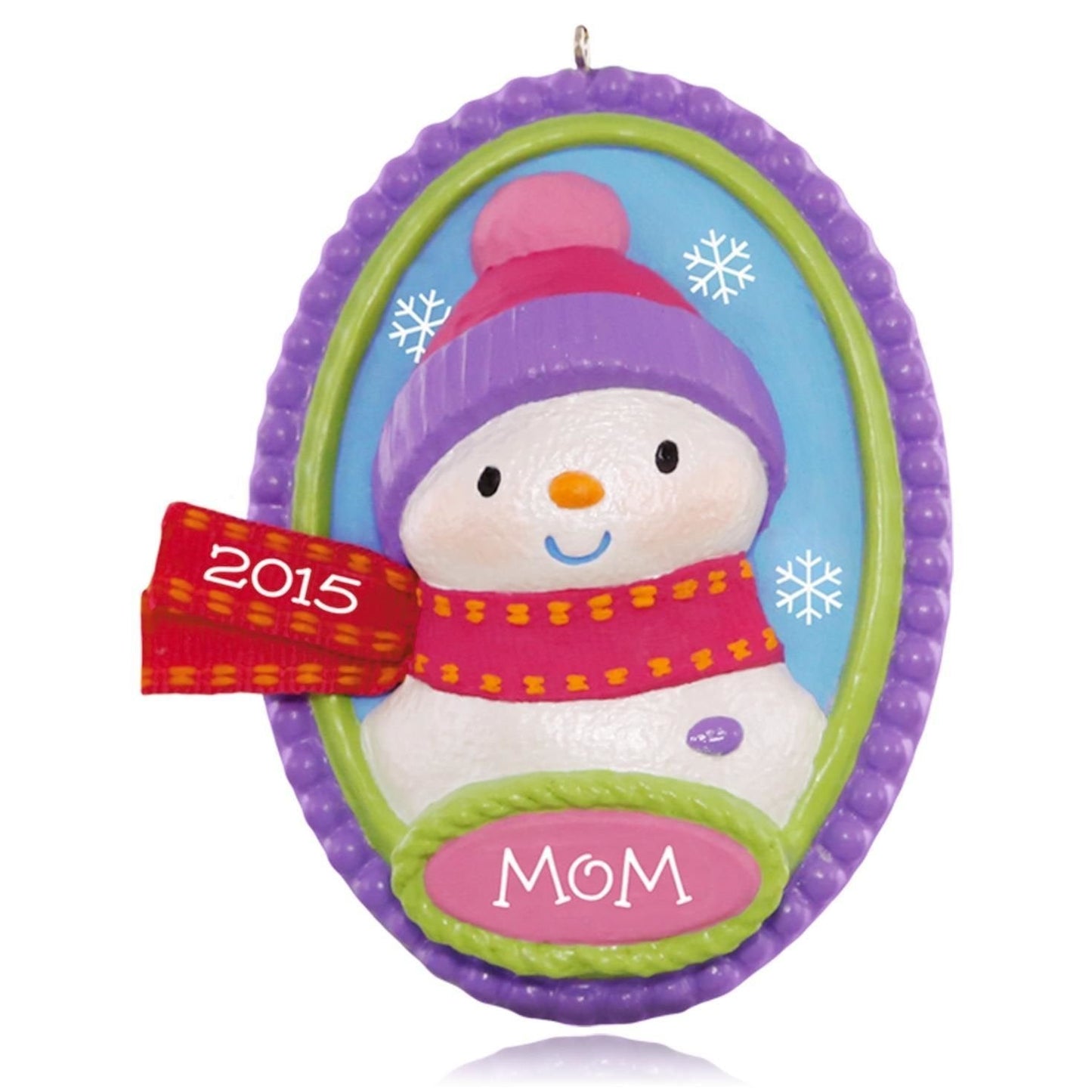Here's to Mom! Snowman 2015 Keepsake Ornament