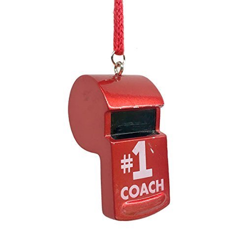 HMK Hallmark Coach Whistle Tree Trimmer Ornament