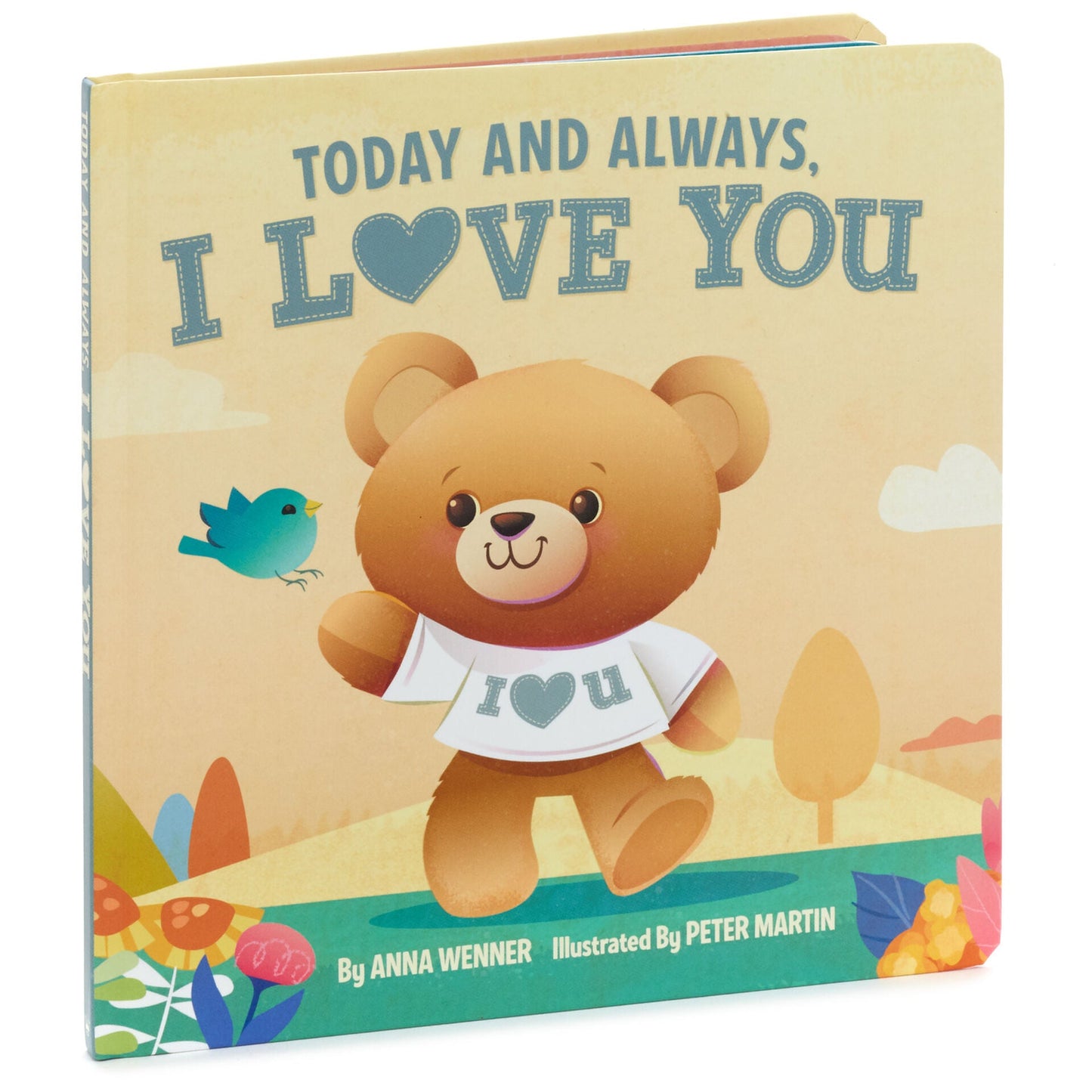 I Love You Bear Singing Stuffed Animal With Motion, 11"