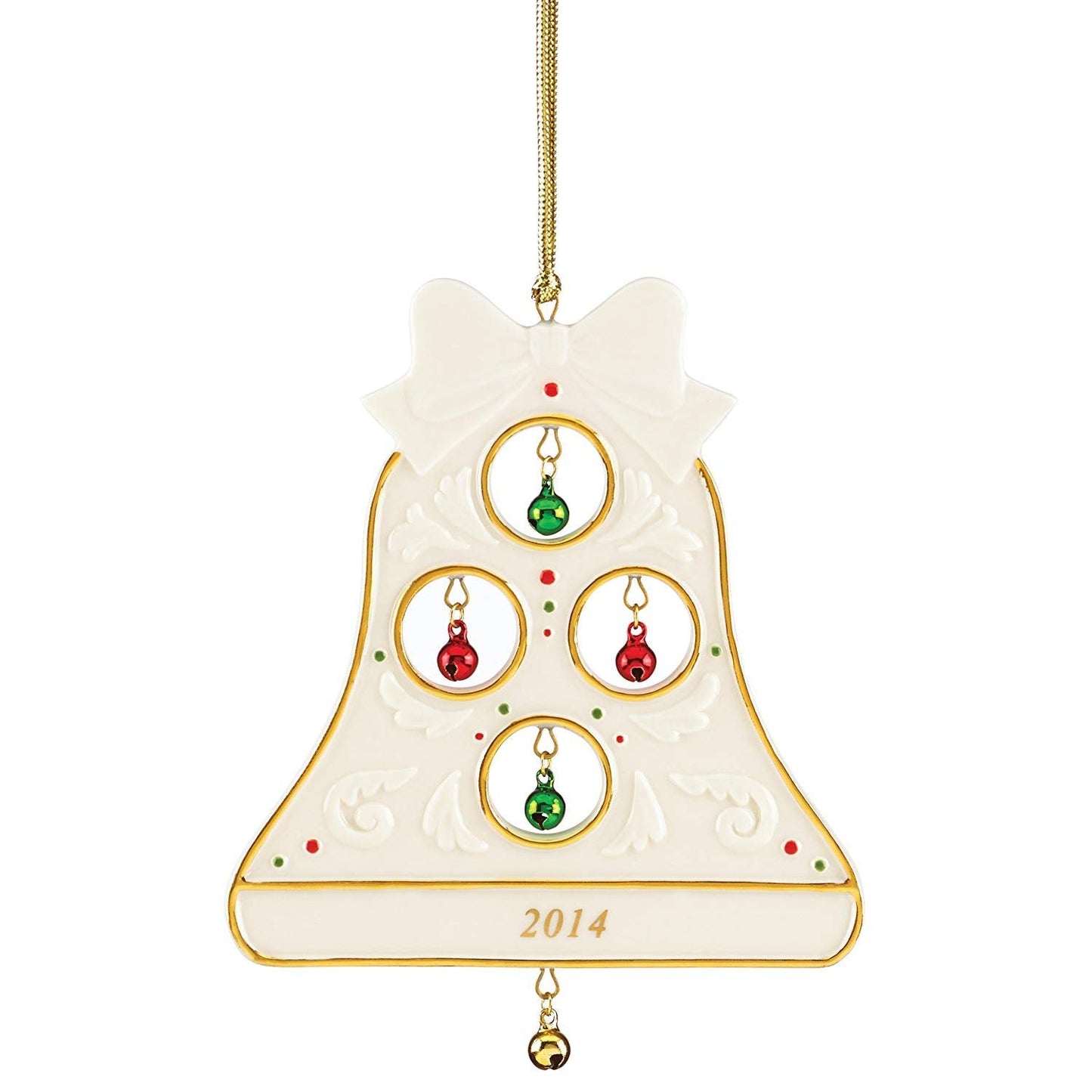 Lenox 2014 Jolly Jingle Bell Ornament