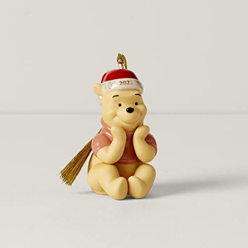 Lenox 2021 Winnie The Pooh Christmas Wish Ornament, Multi