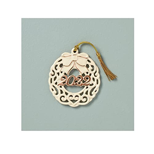 Lenox 2022 A Year to Remember Ornament, 0.24, Ivory