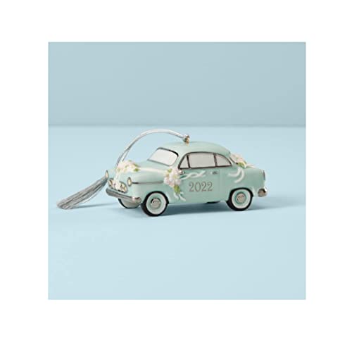Lenox 2022 Just Married Vintage Car Ornament