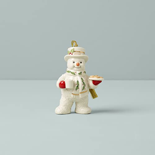 Lenox 2022 Snowman Treats Ornament