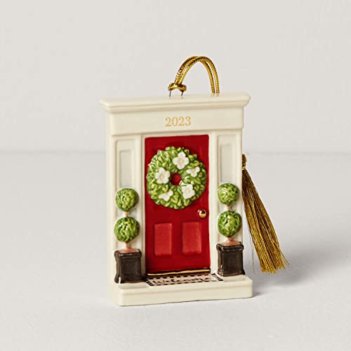 Lenox 2023 Our New Home Front Door Ornament