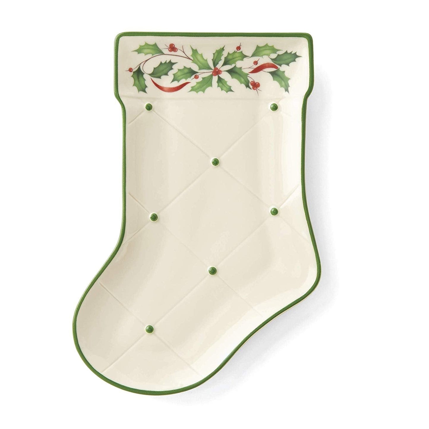 Lenox 887062 Holiday Stocking Accent Plate