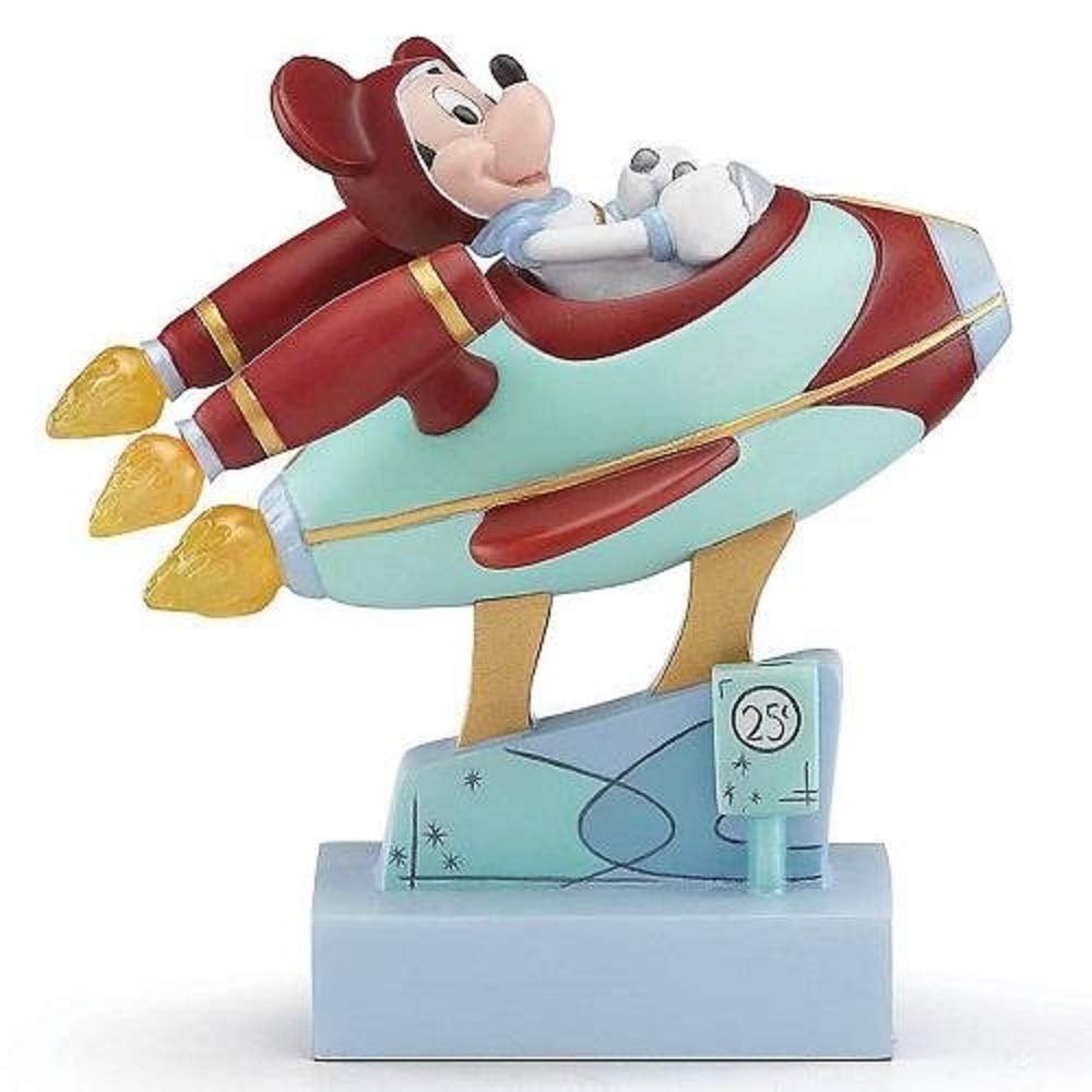 Lenox Disney Mickey Mouse Goes To The Moon Figurine