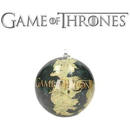 Kurt Adler Game of Thrones Map 3.5" Ball Ornament Standard