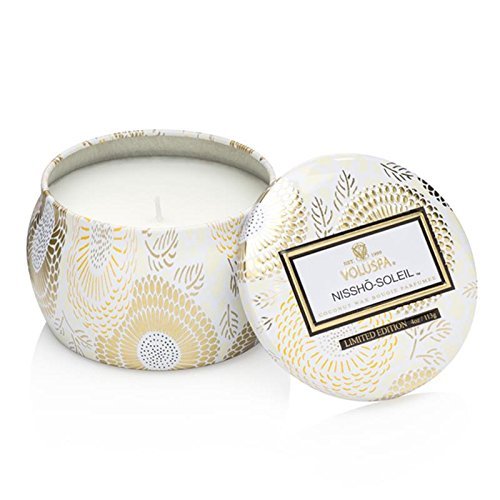 Voluspa Nissho Soleil Limited Decorative Mini Tin Candle, 4 Ounce