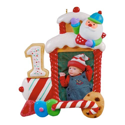 Hallmark Keepsake Ornament 2011 My First Christmas - Photo Holder - #QXG4409
