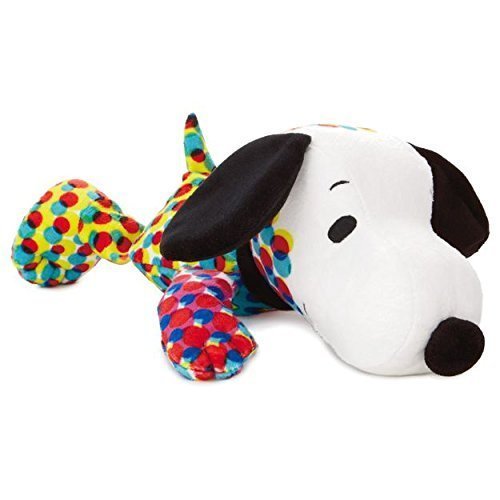Peanuts Pop Art Snoopy Floppy Stuffed Animal 8.5"