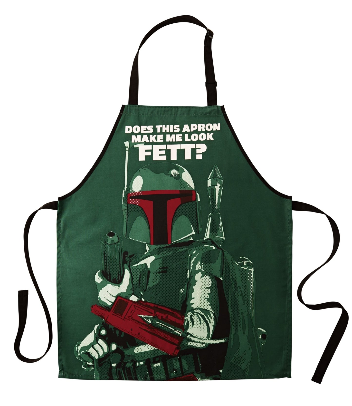 Star Wars Boba Fett Apron and Tong Grilling Set