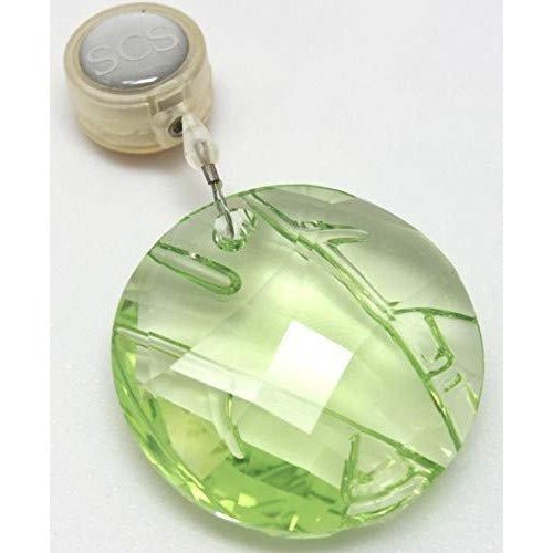 Swarovski Crystal SCS 2008 Bamboo Ornament Green Window Suncatcher 905542