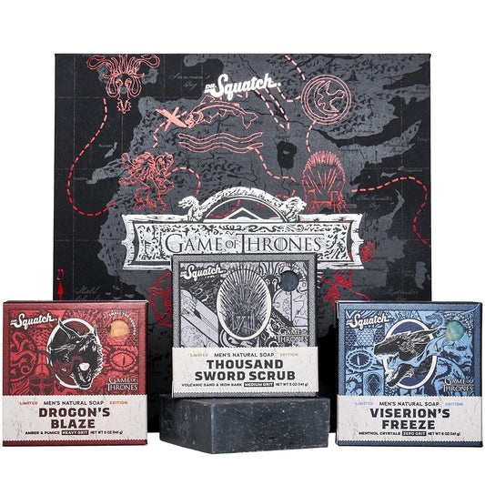 Dr. Squatch All Natural Soap, Game of Thrones Collection (Limited Edition)