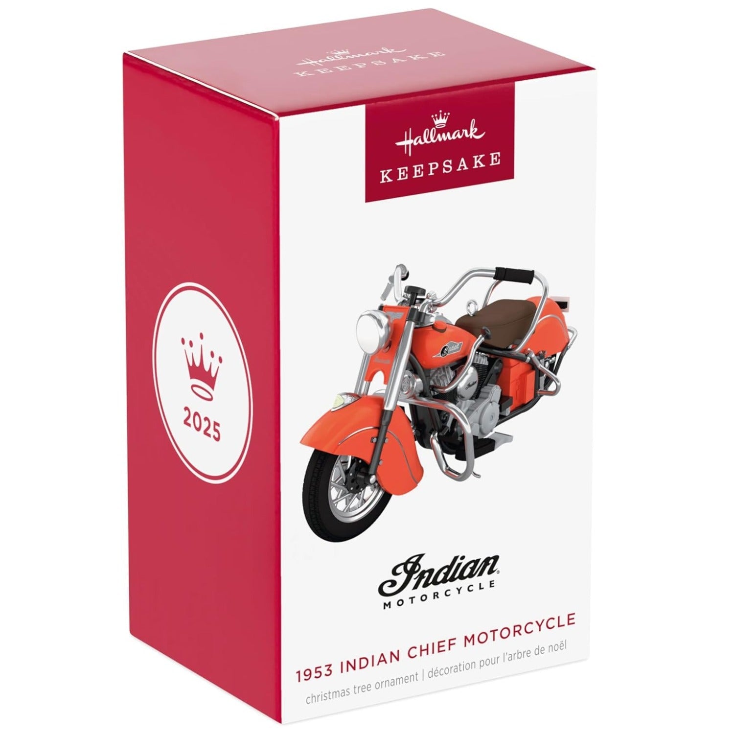 1953 Indian Chief Motorcycle 2025 Keepsake Ornament