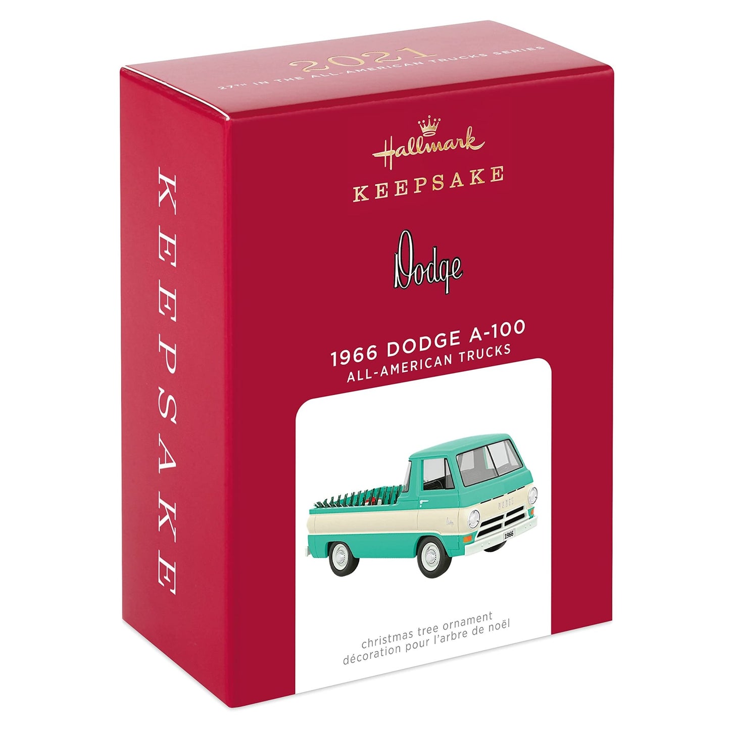 1966 Dodge A - 100, All - American Trucks #27, 2021 Keepsake Ornament