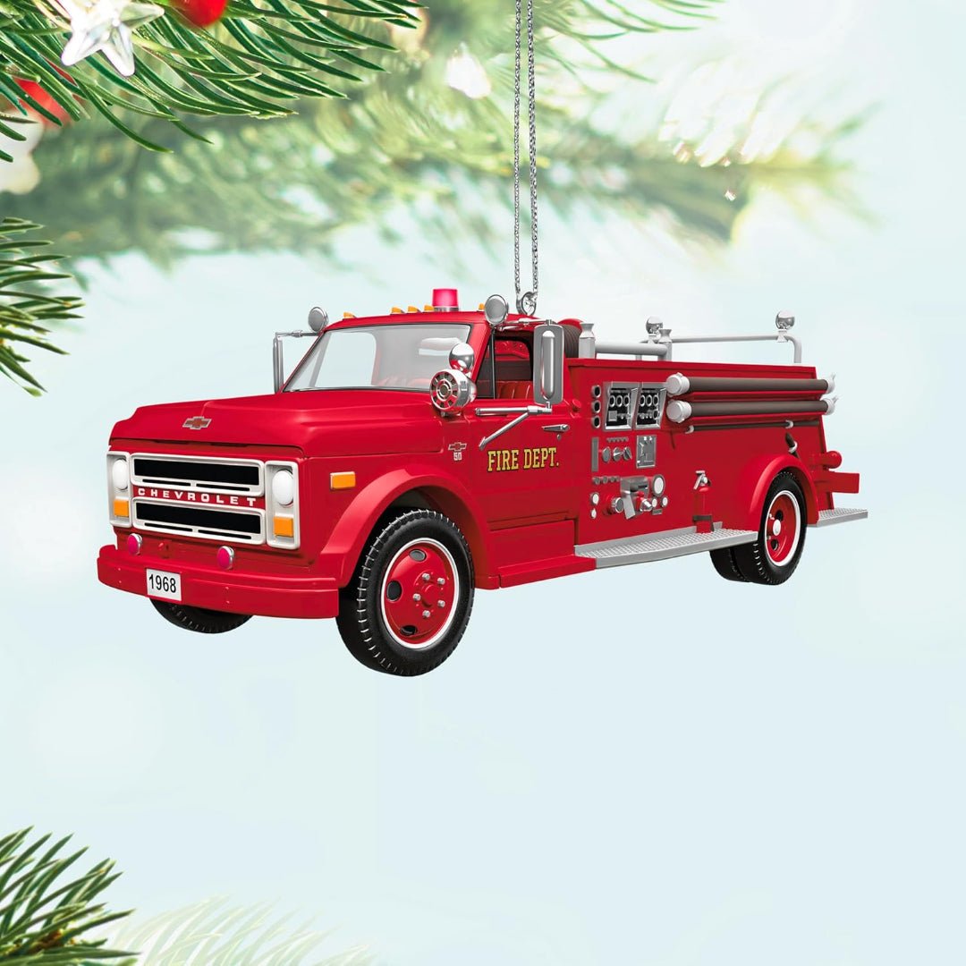1968 Chevrolet Fire Engine 23rd in the Fire Brigade series 2025 Keepsake Ornament