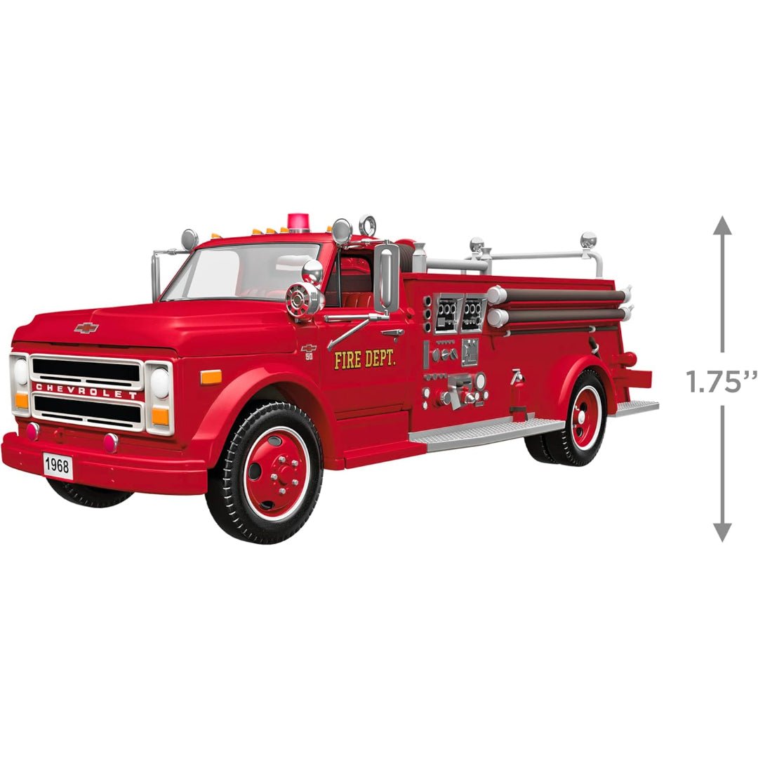 1968 Chevrolet Fire Engine 23rd in the Fire Brigade series 2025 Keepsake Ornament