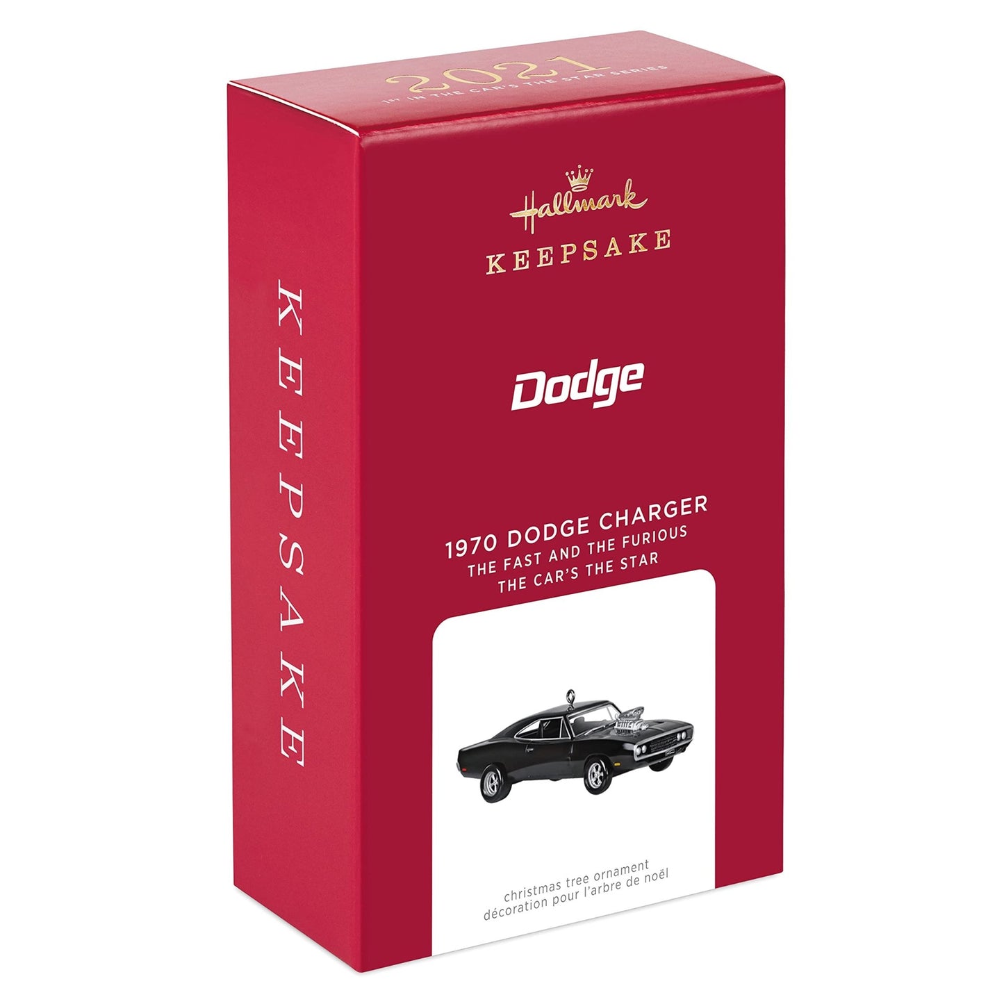 1970 Dodge Charger, The Fast and The Furious, The Car's The Star #1, 2021 Keepsake Ornament