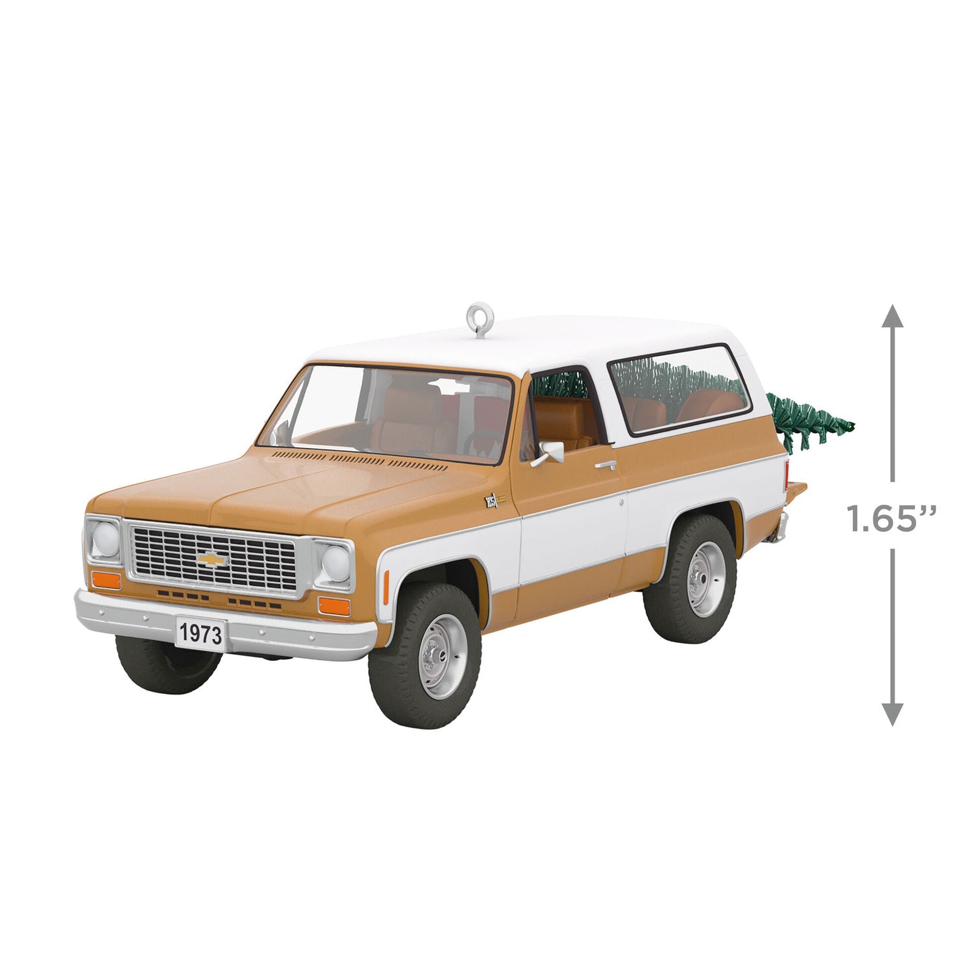 1973 Chevrolet Blazer, All - American Trucks #29 Metal, 2023 Keepsake Ornament