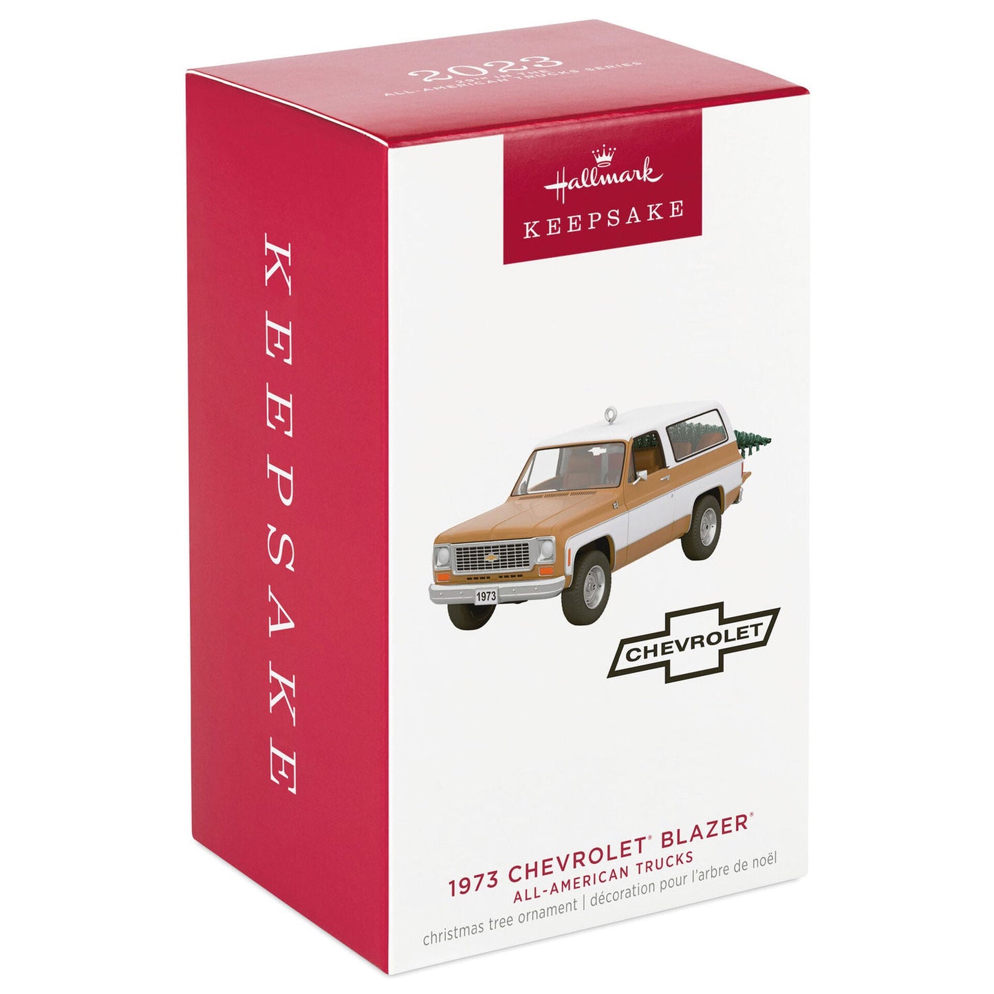 1973 Chevrolet Blazer, All - American Trucks #29 Metal, 2023 Keepsake Ornament