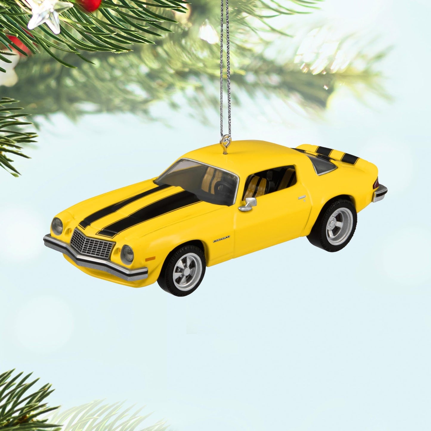 1976 Chevrolet Camaro Bumblebee Transformers 5th in The Car's the Star series 2025 Keepsake Ornament
