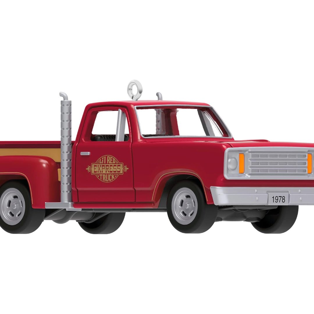 1978 Dodge Li'l Red Express Truck 3rd in the Lil' American Trucks series 2025 Keepsake Ornament