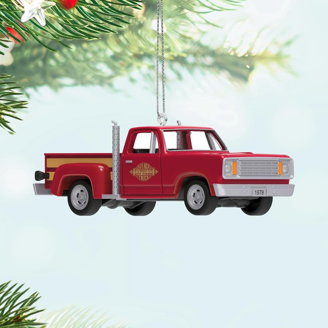 1978 Dodge Li'l Red Express Truck 3rd in the Lil' American Trucks series 2025 Keepsake Ornament