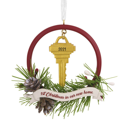 1st Christmas in New Home 2021 Tree Trimmer Ornament