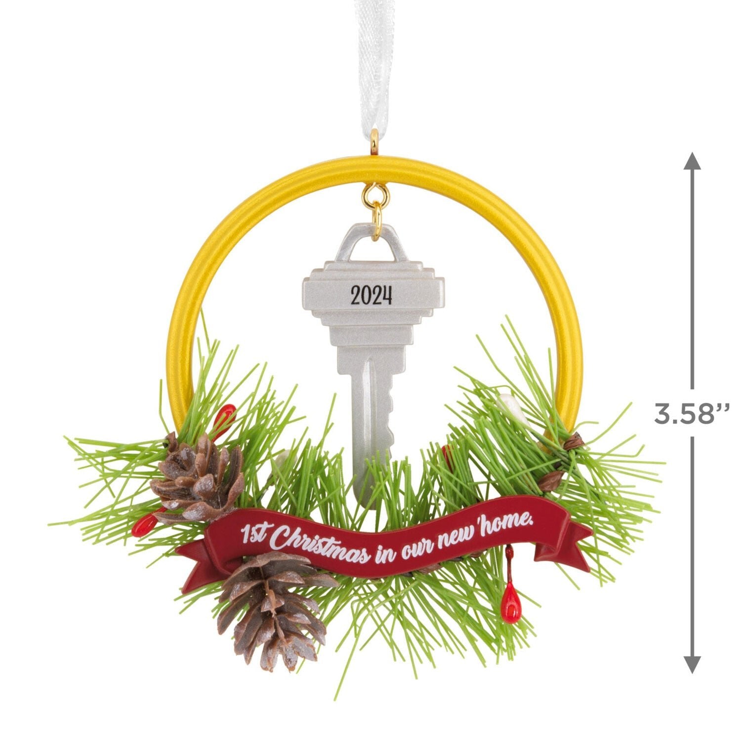 1st Christmas in New Home 2024 Hallmark Ornament