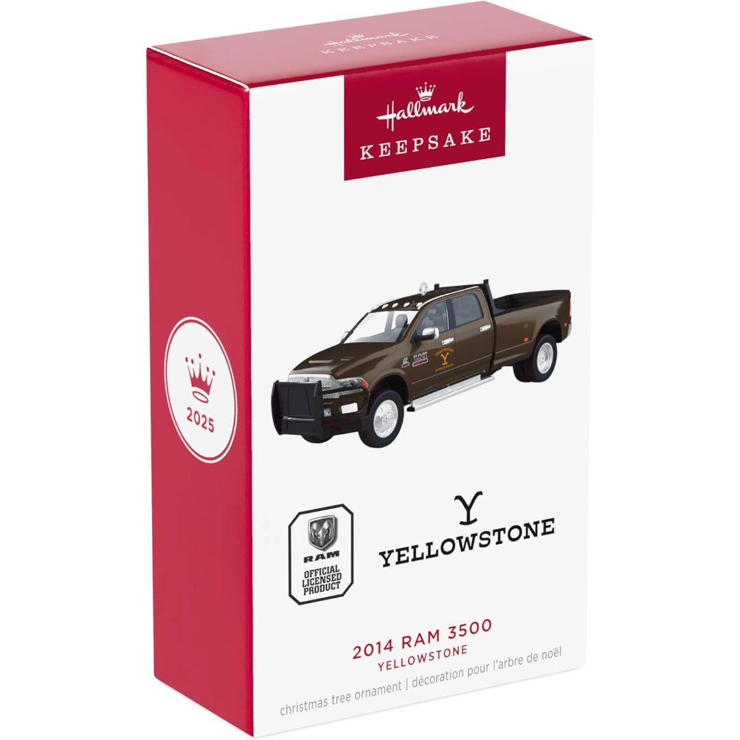 2014 RAM 3500 Yellowstone 2025 Keepsake Ornament