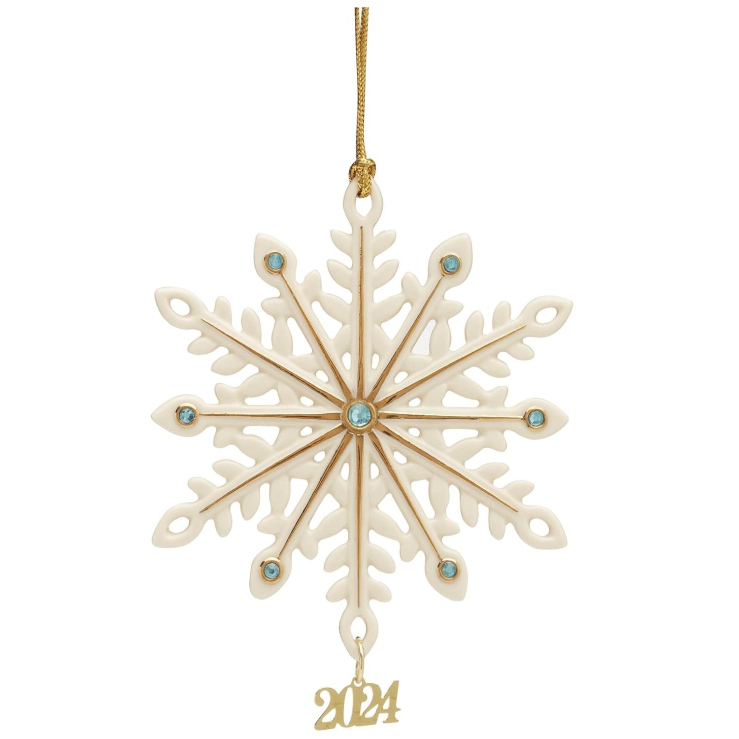 2024 Annual Gemmed Snowflake Ornament