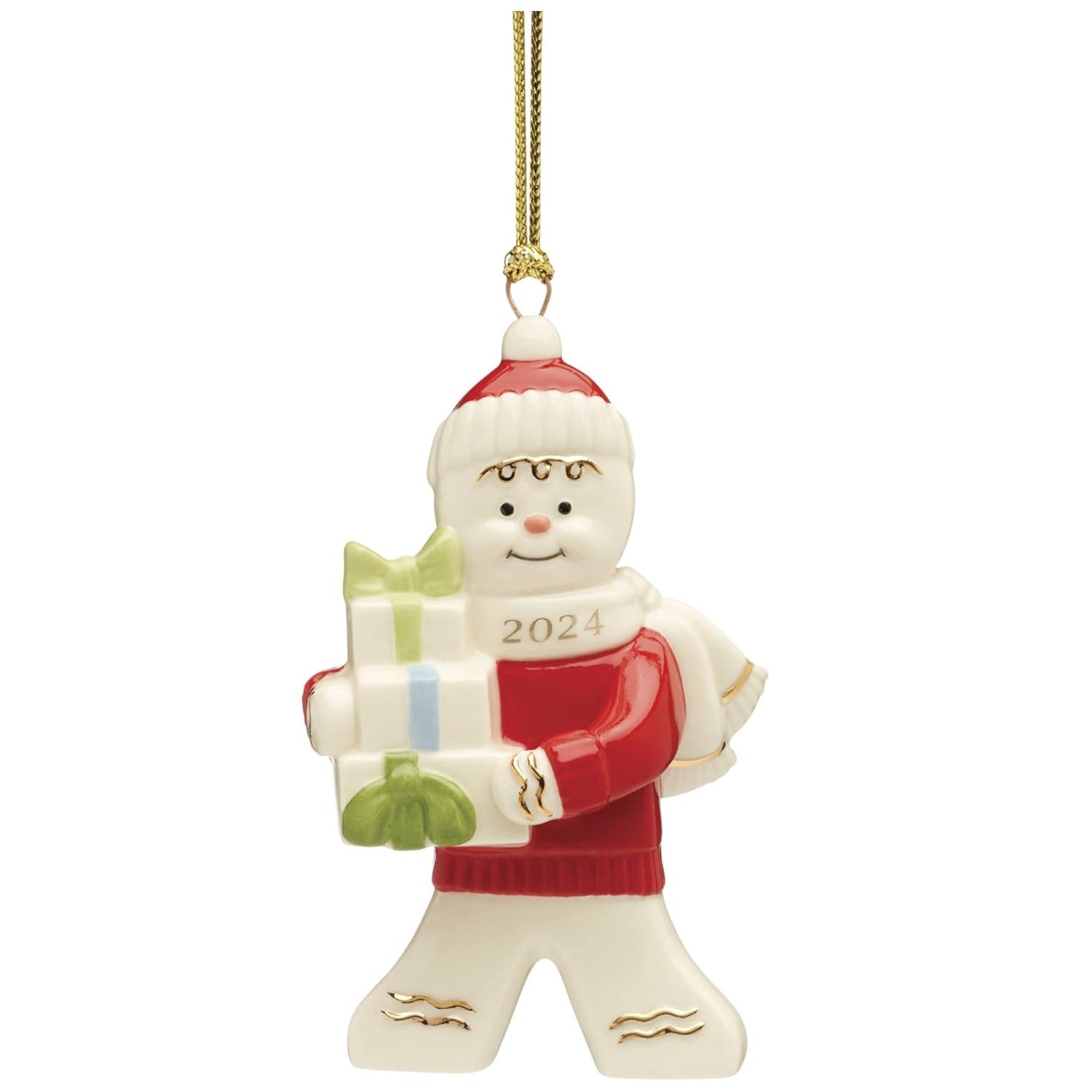 2024 Gingerbread with Gifts Ornament