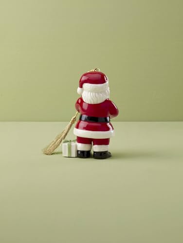 2024 Santa with Pickle & Candy Cane Ornament